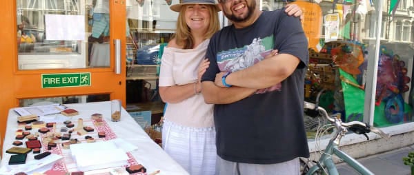 Creative volunteer posts at The Mill