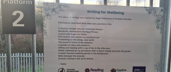 Reading Green Park station hosts creative celebration