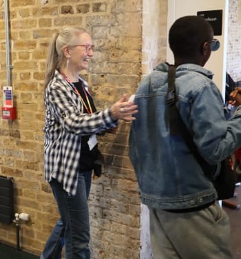 Volunteering at Woolwich Works in London