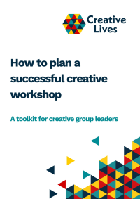 Front cover of the toolkit, How to plan a successful creative workshop