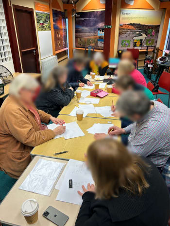 The Sand Bothy art classes for older adults
