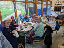 Knit and Natter at Dundonald Castle