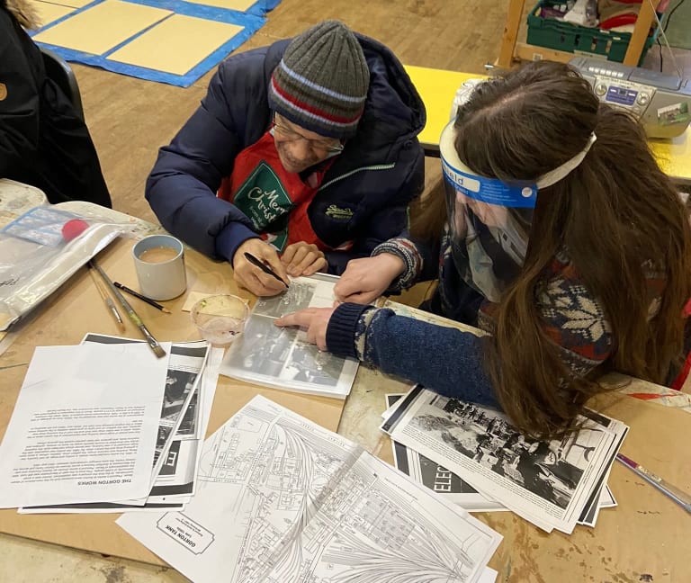 Gorton Visual Arts workshop