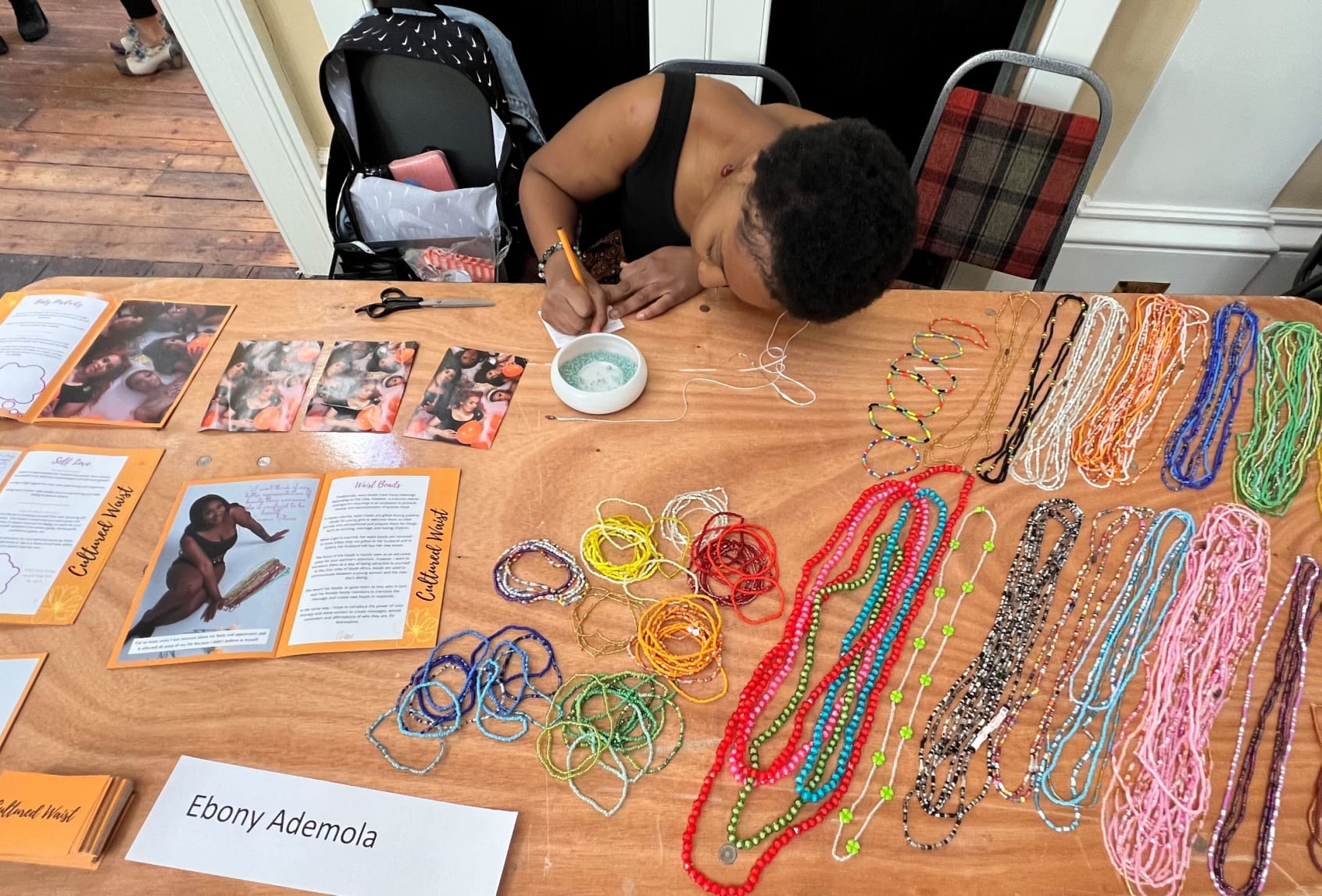 Ebony Ademola at Making Places event