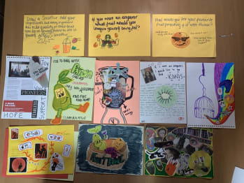 Exhale group collages